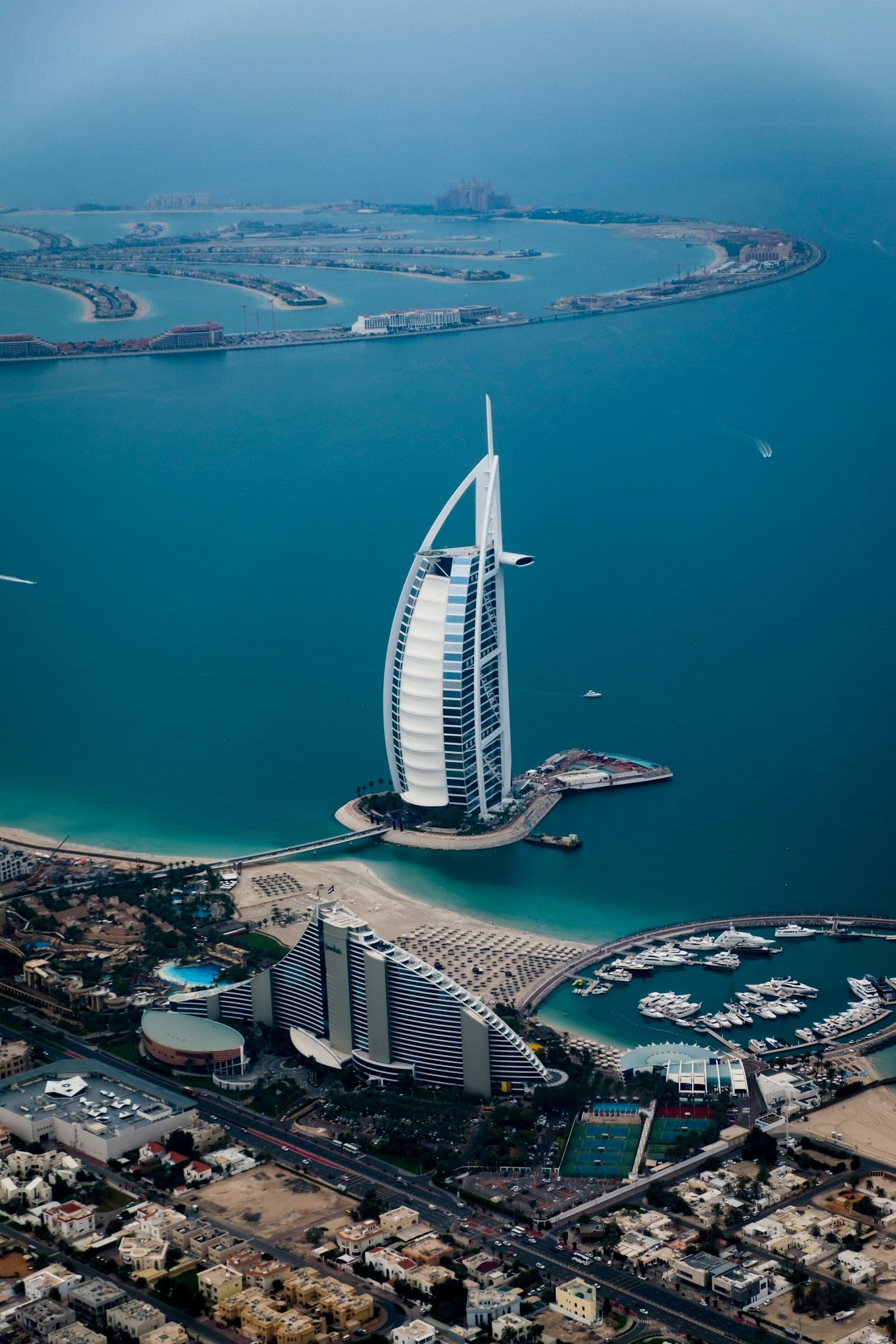 Dubai aerial view